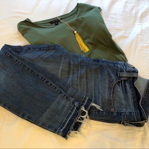 J.Crew High Rise Skinny Crop Jeans